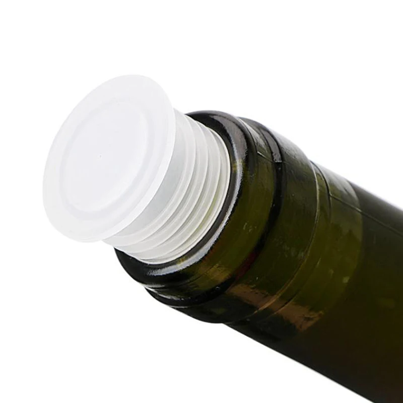 10pcs/Lot Red Wine Bottle Stopper Glass Champagne Bottle Save Plug Plastic Sealed Wine Cap Plug Bar Tools