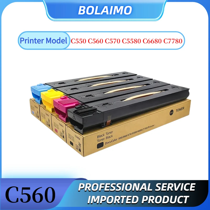 

DC560 Toner Cartridge For Xerox C550 C560 C570 C5580 C6680 C7780 High Quality Japan Copier Toner