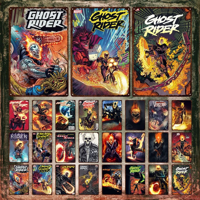 Ghost Rider Motorcycle Comic