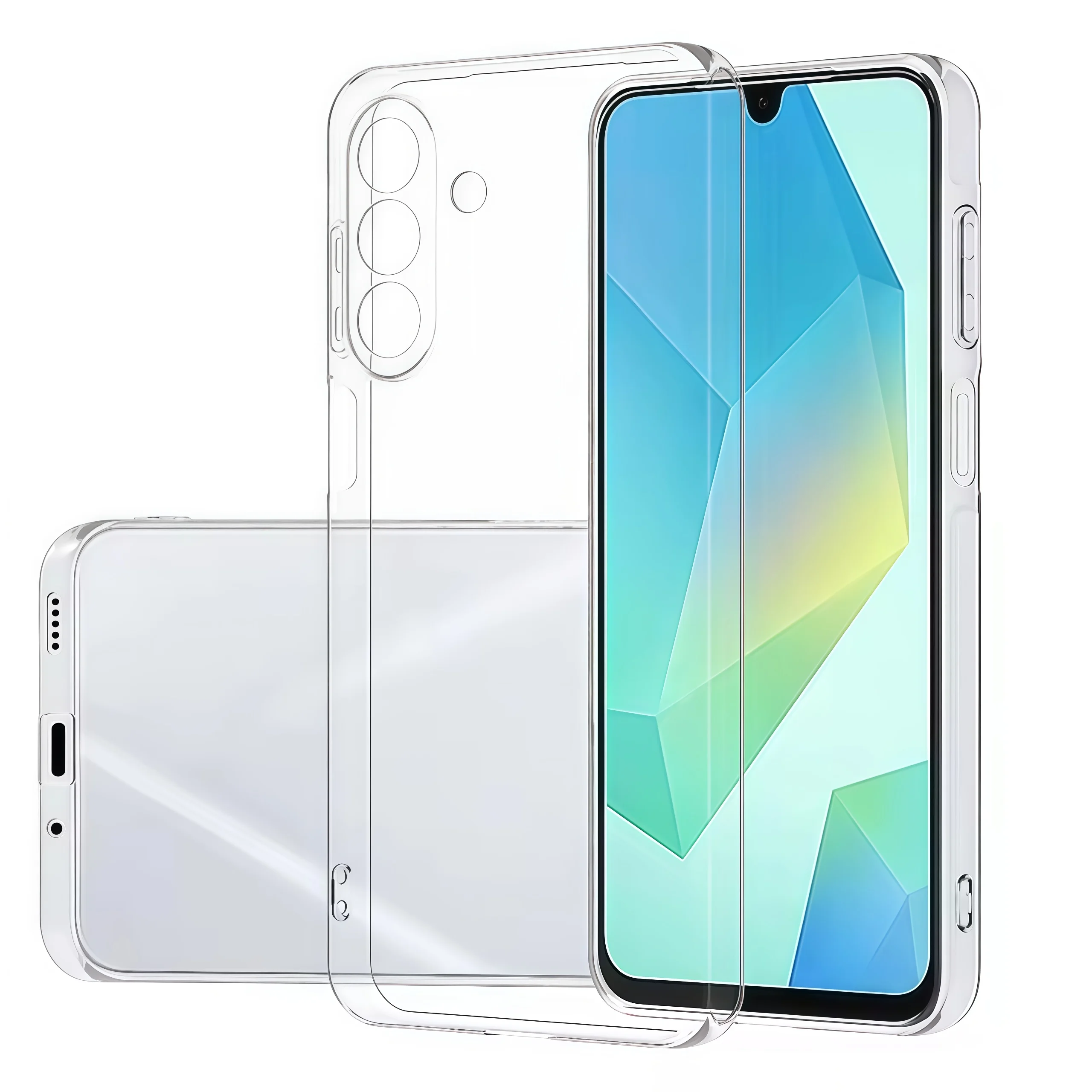Ultra-Thin Transparent TPU Silicone Phone Case - Soft Back Cover