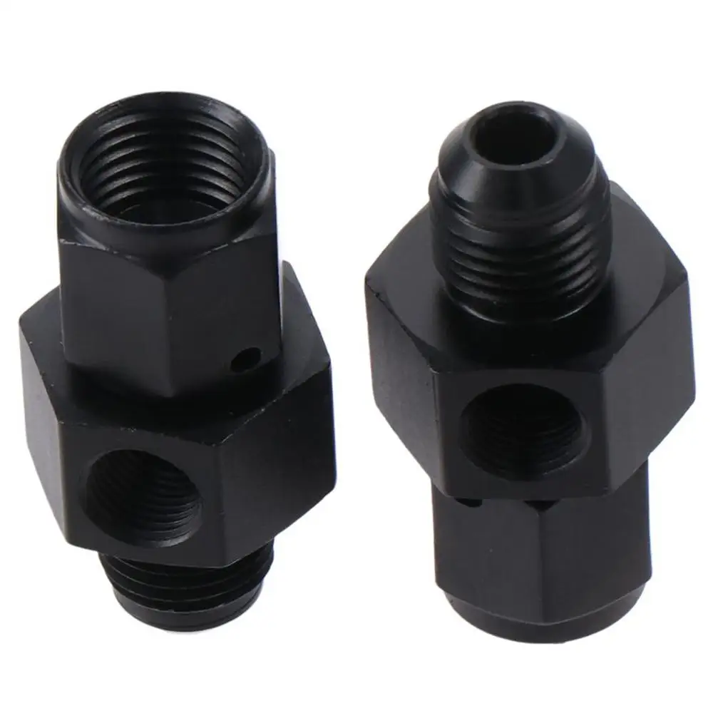 

2 шт., алюминиевые приспособления для измерения давления топлива, 6an-1/8