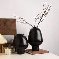 Hammer Pattern Ceramic Vase Creative Porcelain Flower Pots Desk Decoration Flower Arrangement Floral Vases Room Aesthetic Decor 1