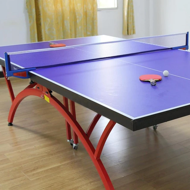 Redes y postes retráctiles para tenis de mesa, Red de ping-pong portátil  con longitud ajustable, Red de mesa de ping-pong para jugar - AliExpress