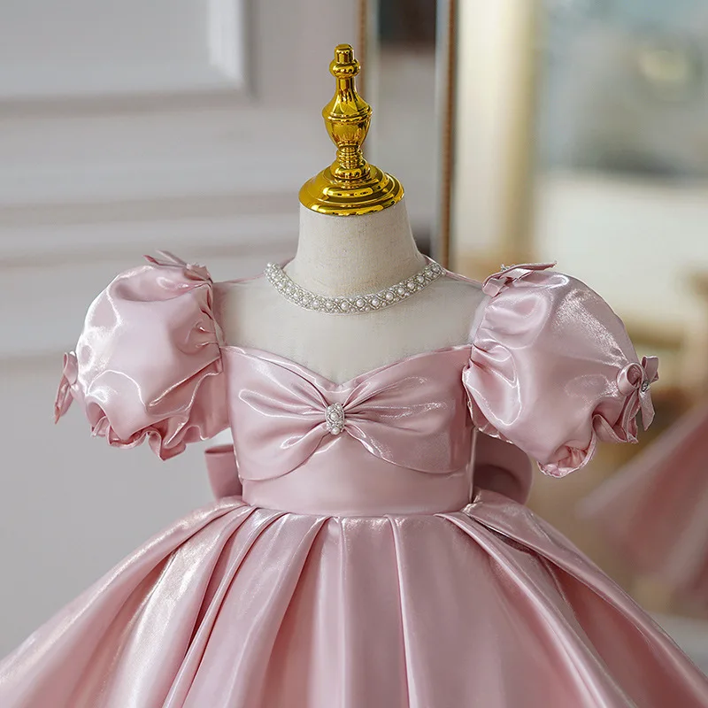 open lace back dress Dicry Baby Girls Tutu Dress Summer Sleeveless Backless Princess Birthday Pa main image 0