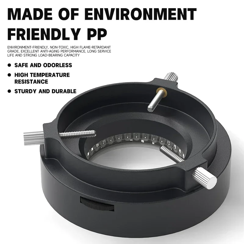 Ultra-Bright LED Microscope Light Source with Anti-Glare Technology