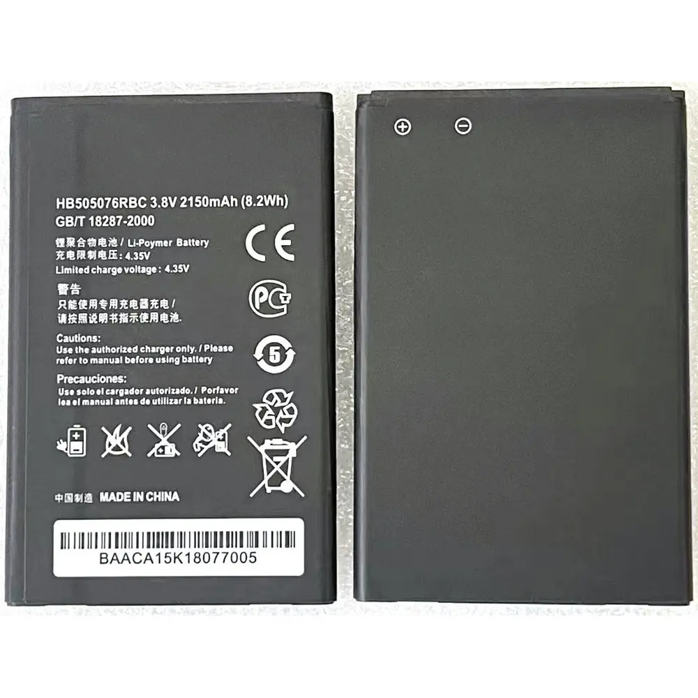 

New HB505076RBC 2150mAh Battery for Huawei Y3 2 Y3 II Ascend G527 A199 C8815 G606 G610 G700 G710 G716 G610 Y600