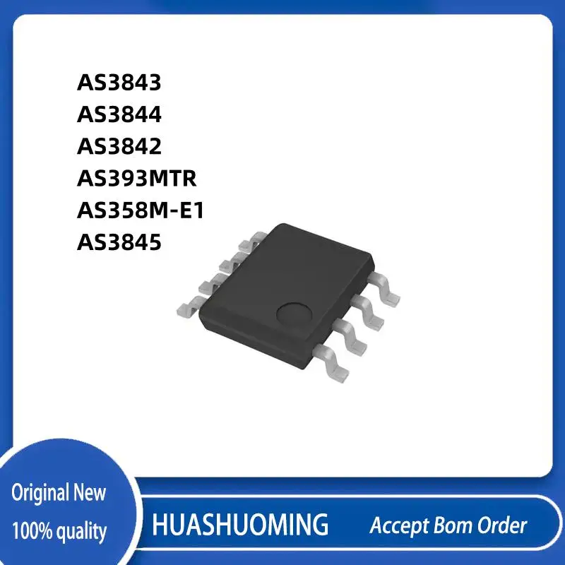 

10Pcs/LOT AS3844 AS3843 AS3842 AS3845 AS393MTR AS358M-E1