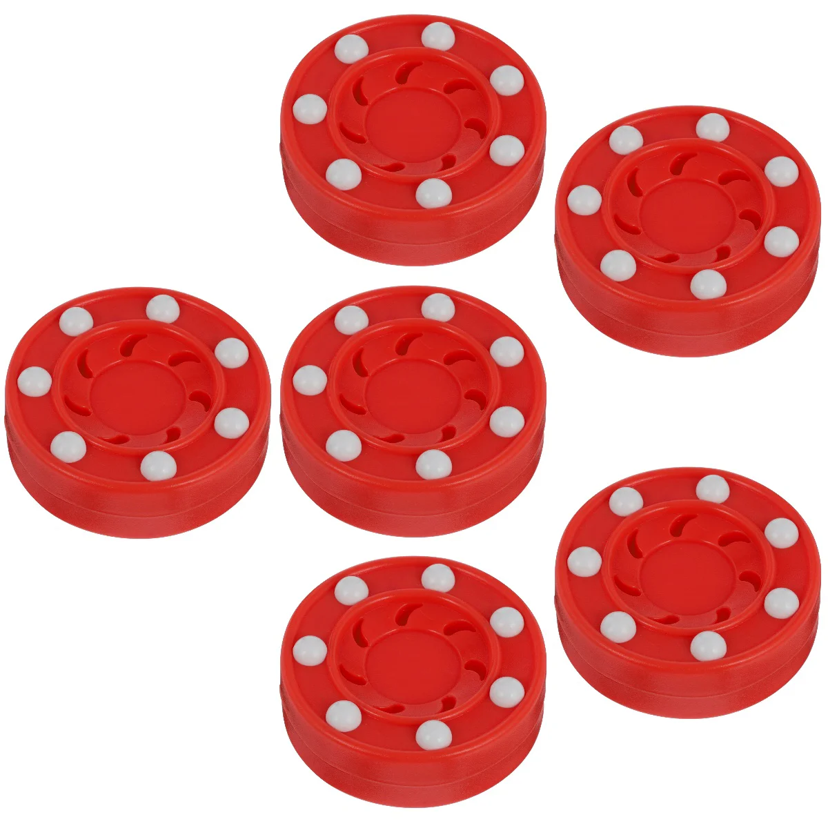 6 pcs Roller Hockey Game Puck Hockey Puck Men Hockey Puck Balls for