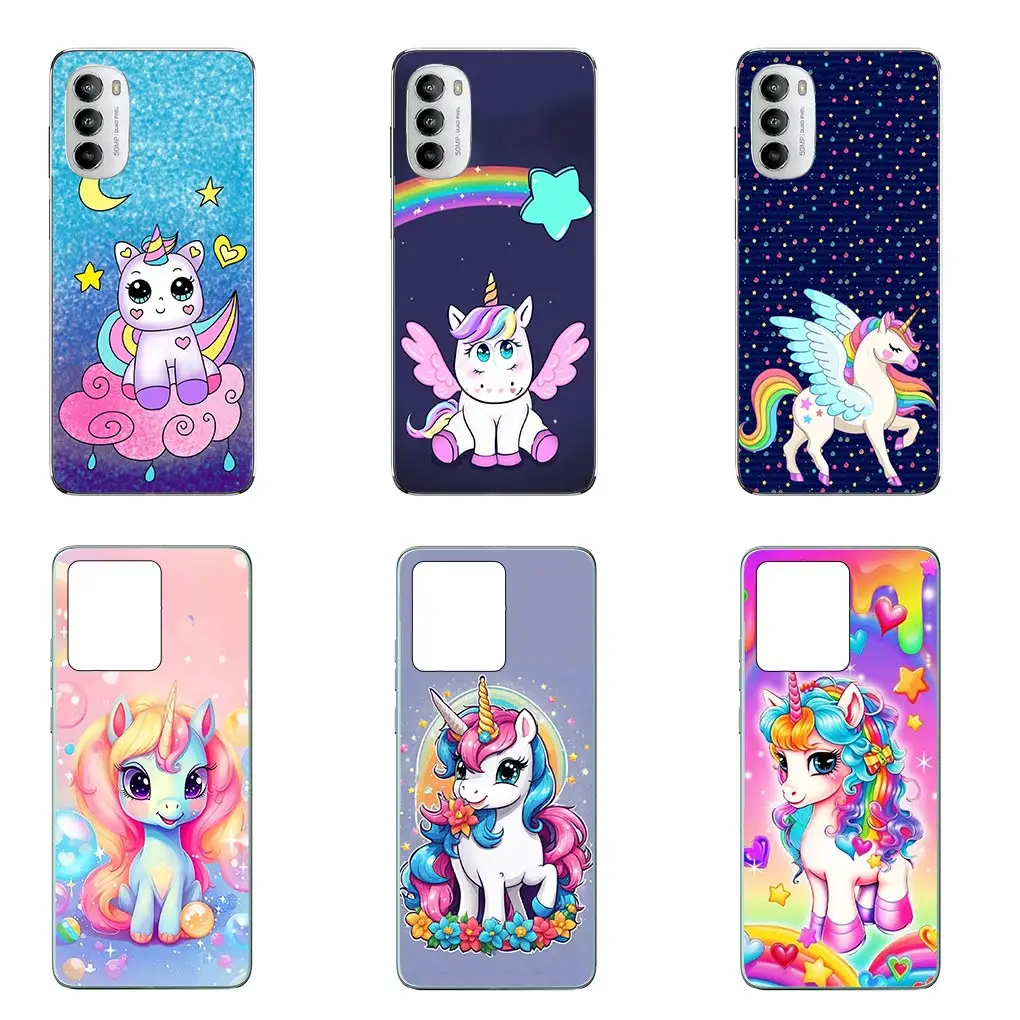 Unicorn Horse Silicone Phone Cover - Soft and Durable Case