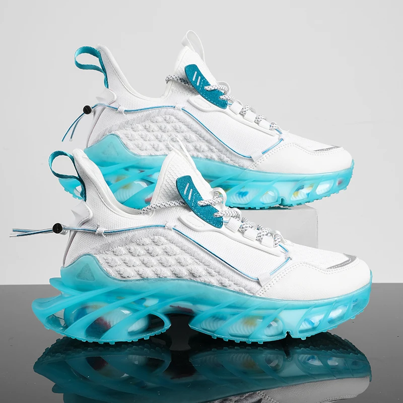 New Men Running Shoes Breathable Outdoor Fashion Jogging Walking Shoes Shock Absorption Male Athletic Training Zapatos Hombre