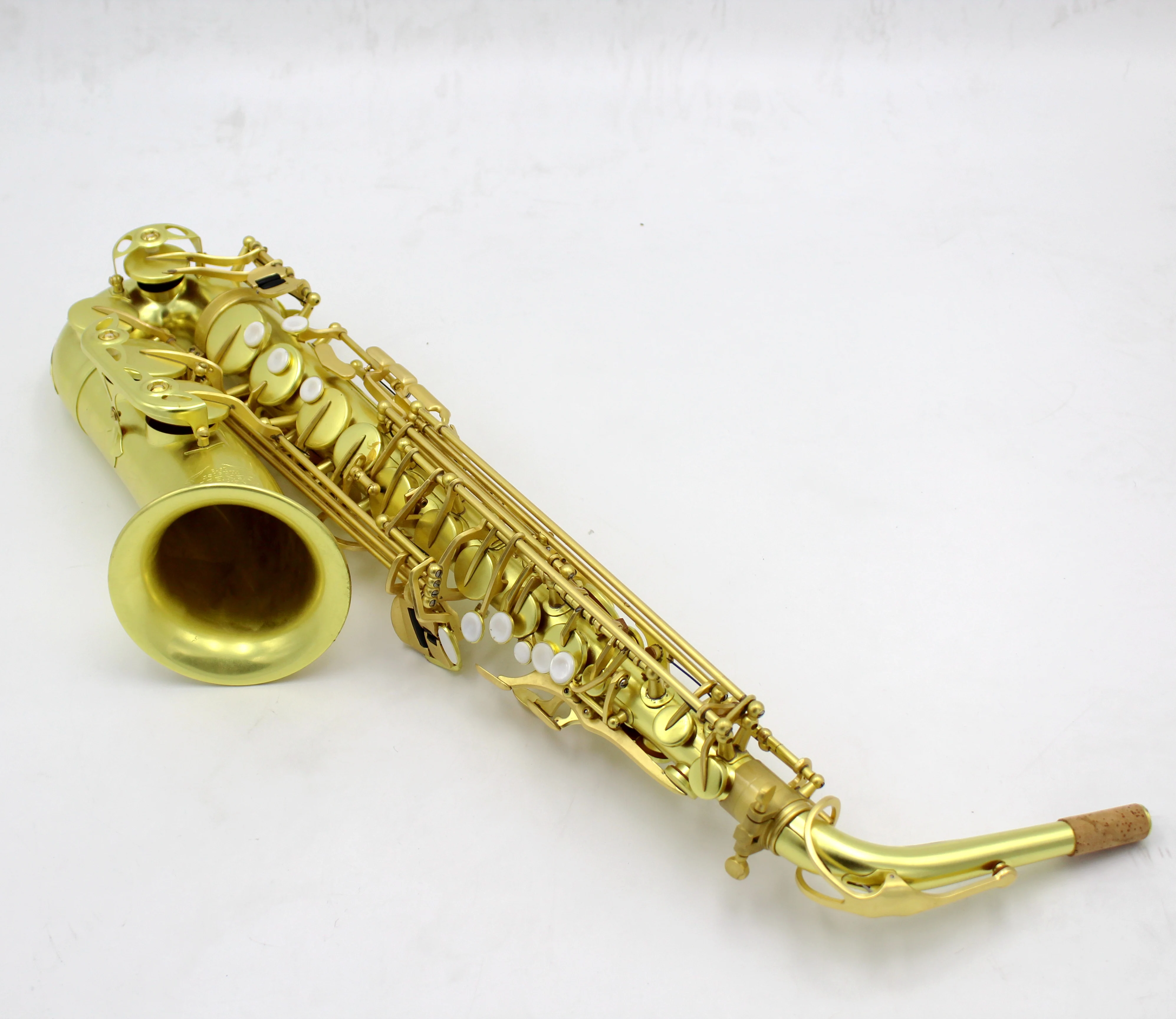 Eastern music Professional new unlacquer original alto saxophone w Italian pads
