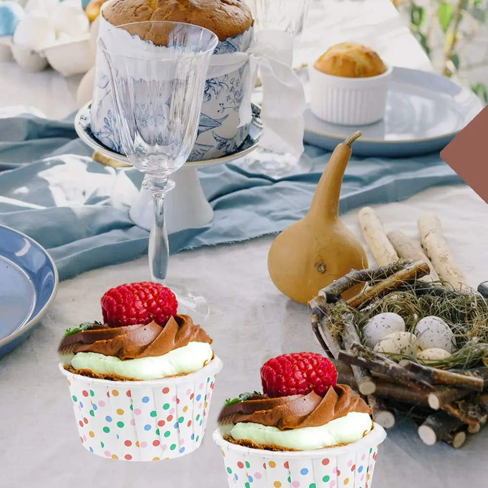 Cupcake cups paper treat cups disposable dessert bowls bakery 200pcs