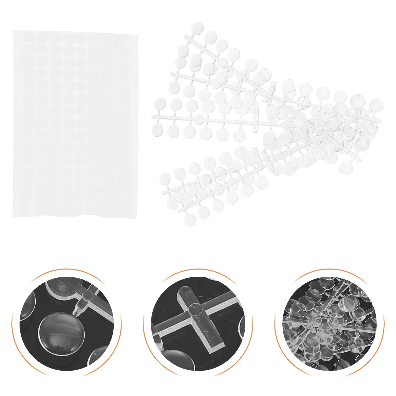 4세트 라운드 네일 컬러 플레이트 내구성 있는 매니큐어 디스플레이 보드 네일 아트 샘플 차트 컬러 카드 매니큐어 컬러 디스플레이 카드