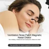 15 Pairs Magnetic Nasal Strips Improve Sleep Quality Stop Snoring Nasal Strips Reduce Snoring Breathing Intake Bands for Travel 2