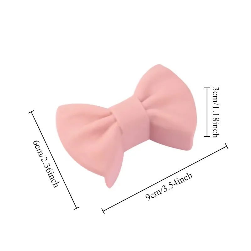 2pcs/set Creative bow shaped oven gloves silicone oven gloves heat-resistant pot cover For cooking kitchen tools