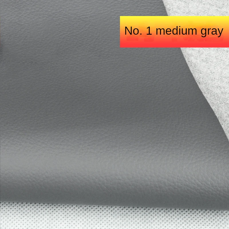 Flame-retardant Faux Leather Fabric Meter Upholstery Sofa Covers Diy Soft Hard Bags Sewing Waterproof Thickened Plain