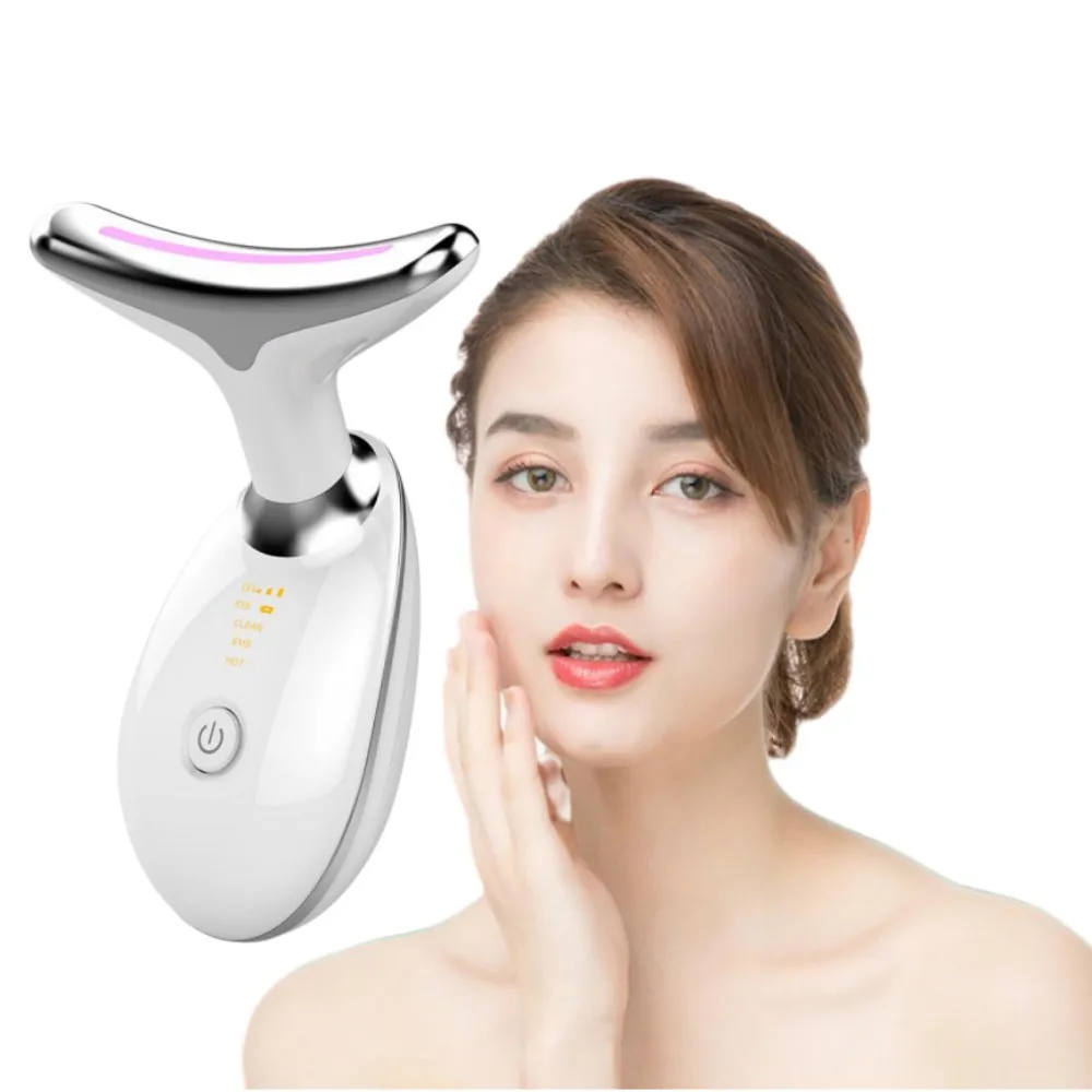 

Neck Face Beauty Device Facial Lifting Machine EMS Face Massager Reduce Double Chin Anti Wrinkle Skin Tightening Skin Care Tools