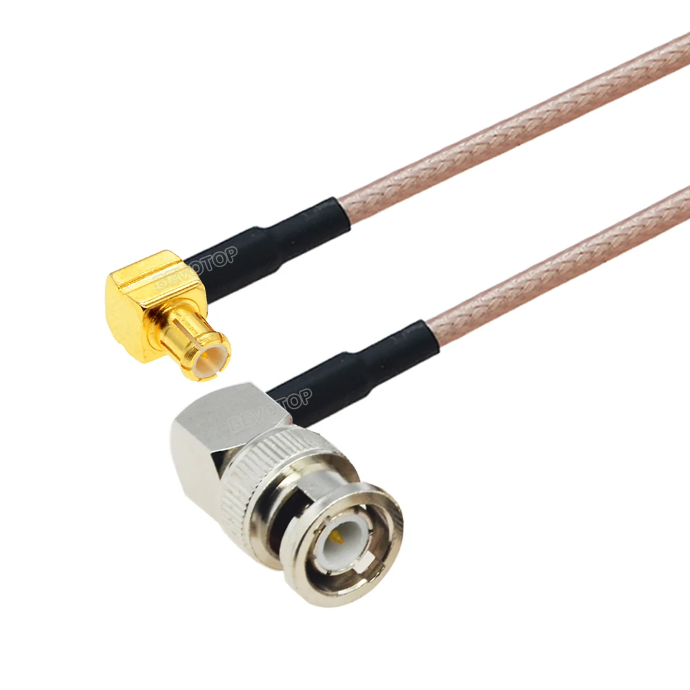 RG-316 MCX Male Straight/Right Angle to BNC Male/Female Connector RG316 RF Coax Cable Extension Cable Coaxial Jumper Cord