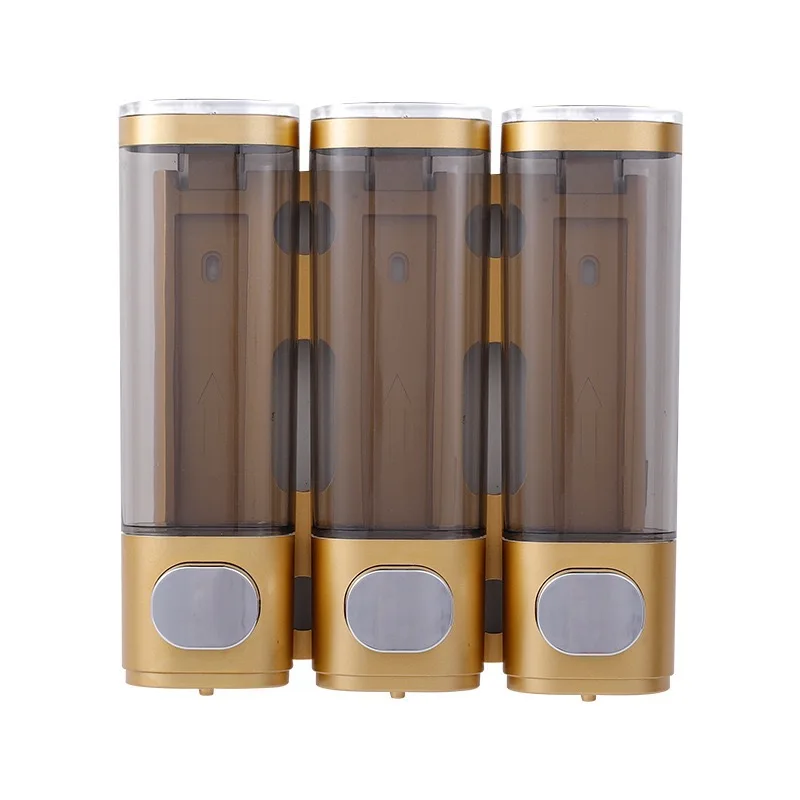 موزع الصابون السائل، موزع دش وغسول ثلاثي الرؤوس، ح...