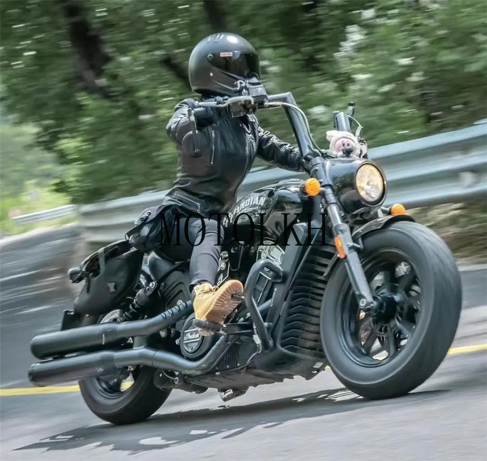 Motorcycle Steering Wheel 10" 12" Bar Handlebars 2 inches For Indian