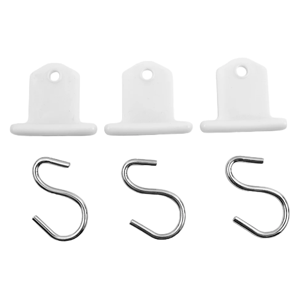 

S-образные крючки для кемпинга SSSS8PCS, зажимы, вешалки для палатки RV, строительные вешалки