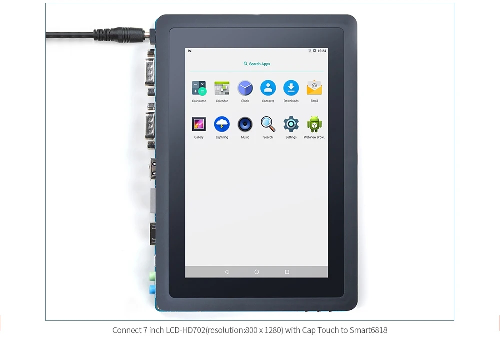 Smart6818 Dev Kit 2.0 Octa-Core Cortex A53 CPU Board S5P6818 SOC 1GB DDR3 RAM Gb