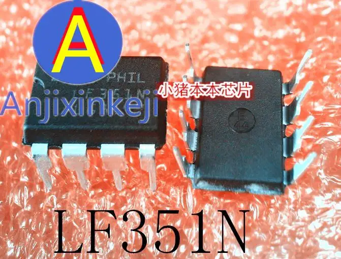 

10 шт. 100% оригинальный новый LF351N LF351 DIP-8