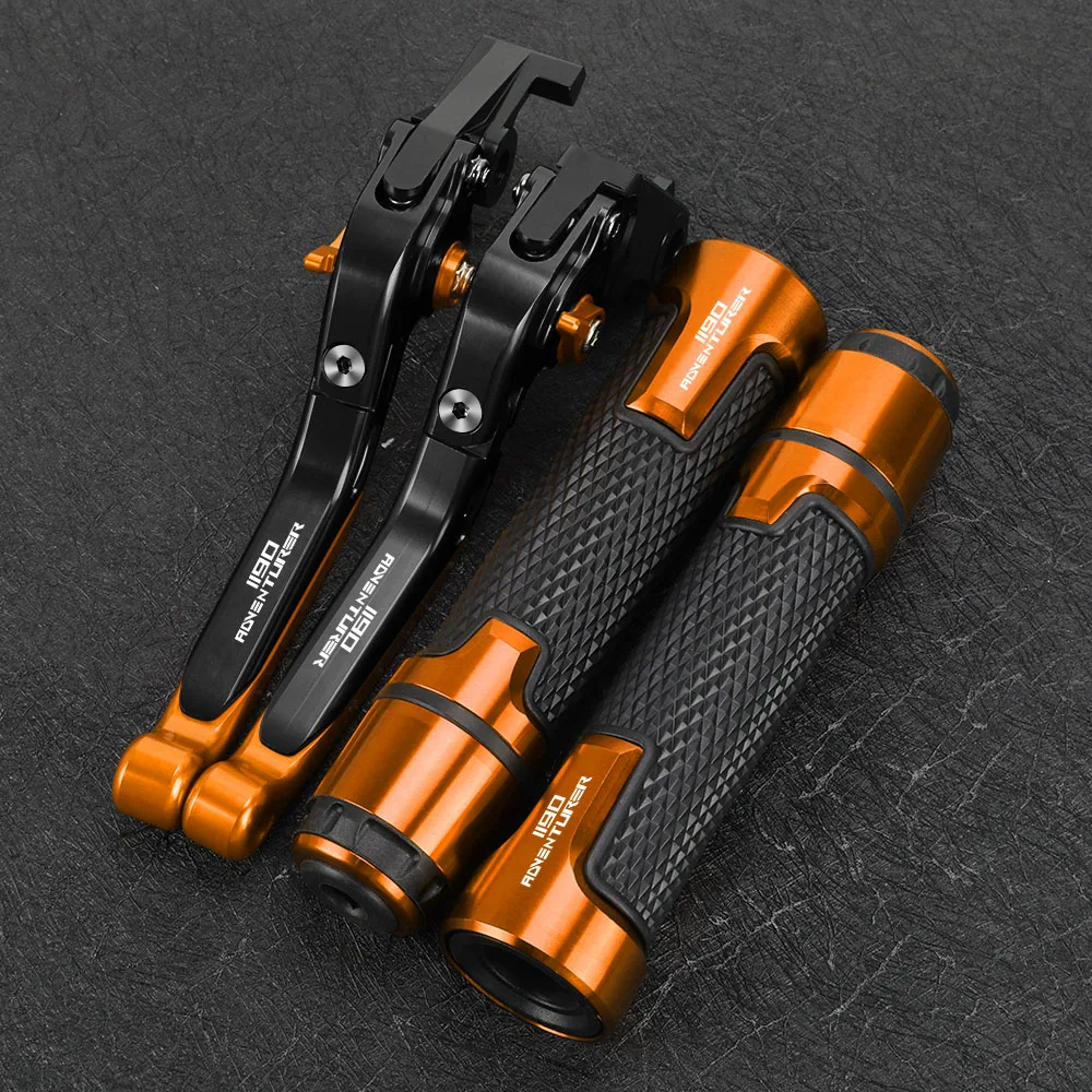

FOR 1190 Adventure R 1190Adv 2013 2014 2015 2016 Motorcycle Accessories Adjustable Brake Clutch Levers Handbar Grips Motocross