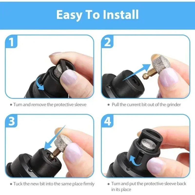 Pet Nail Grinder USB Rechargeable Dog Electric Nail Clipper Cat Claw Beauty Grinder Silent Pet Clipper Beauty Trimming Tool