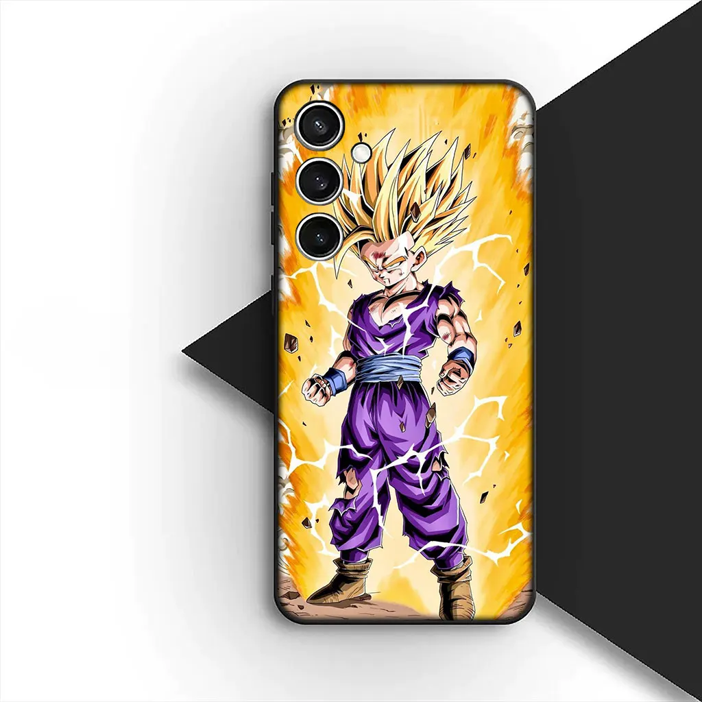 Dragon Warrior Soft Phone Case - Son Gohan Anime Design