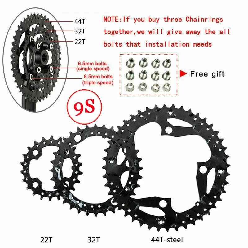 Bicycle Chainring 2*10S 3*10S 3*9S Mountain Bike Chain Ring