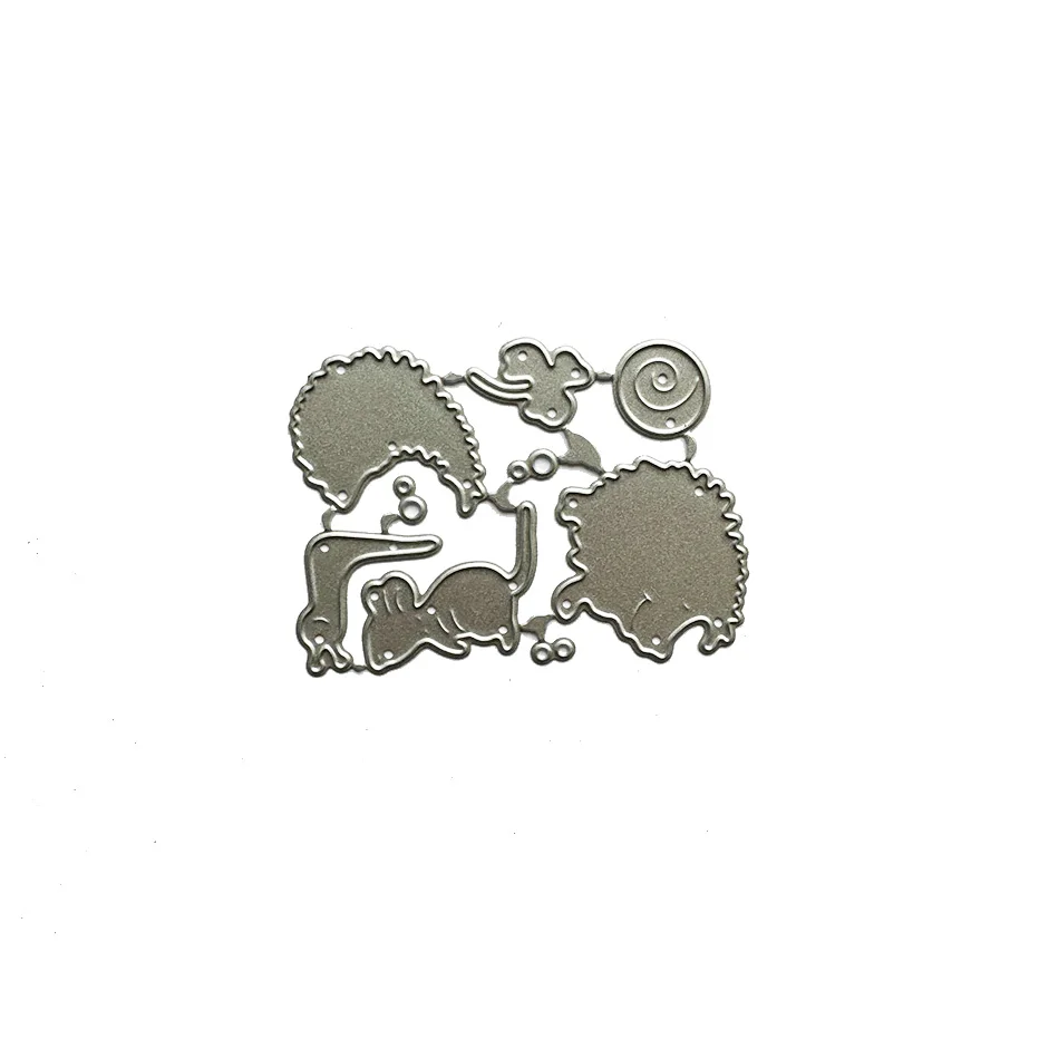 

Mini Hedgehog Metal Cutting Dies for DIY Scrapbooking and Card Making Decor Embossing Craft Die Cut