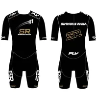 SR Men's Performance Inline Skates Racing Skinsuit Speed Skates Short Sleeve Quick Dry Breathable Skate Tights Swiming Suits 1