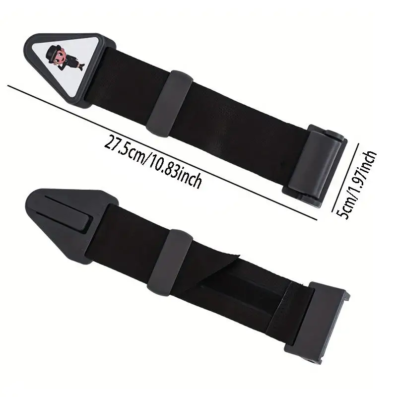 Car Seat Belt Retainer Adjustment And Fixation Anti Strangulation Neck Belt Shoulder Guard Buckle Seatbelt Adjuster For Kids