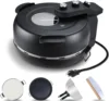 Davivy 16" Large Pizza Oven with Pizza Stone & Grill Pan  Portable Indoor 1