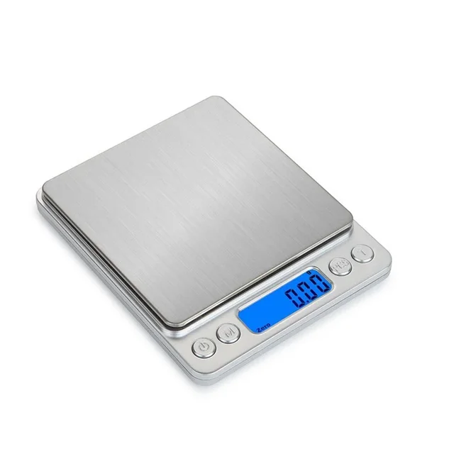 Bilancia digitale da cucina 3000 g/0,1 g Bilancia per gioielli piccola Bilancia per alimenti da cucina Grammo/Oz Peso digitale con display LCD retroilluminato/Tare 2