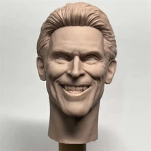  1/6 Scale Willem Dafoe Head Sculpt Unpainted Fit 12