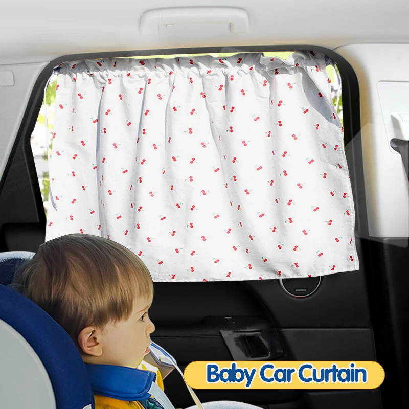 best stroller for kid and baby Baby Car Curtain Cotton Sunshade Window Curtain UV Protection for Kid Children Adjustable Car Sunshade Cover Visor Shield Baby Strollers best of sale