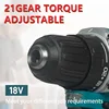 Makita DDF487 10mm Lithium battery 18V rechargeable brushless drill Electric screwdriver driver Wireless pistol drill 4