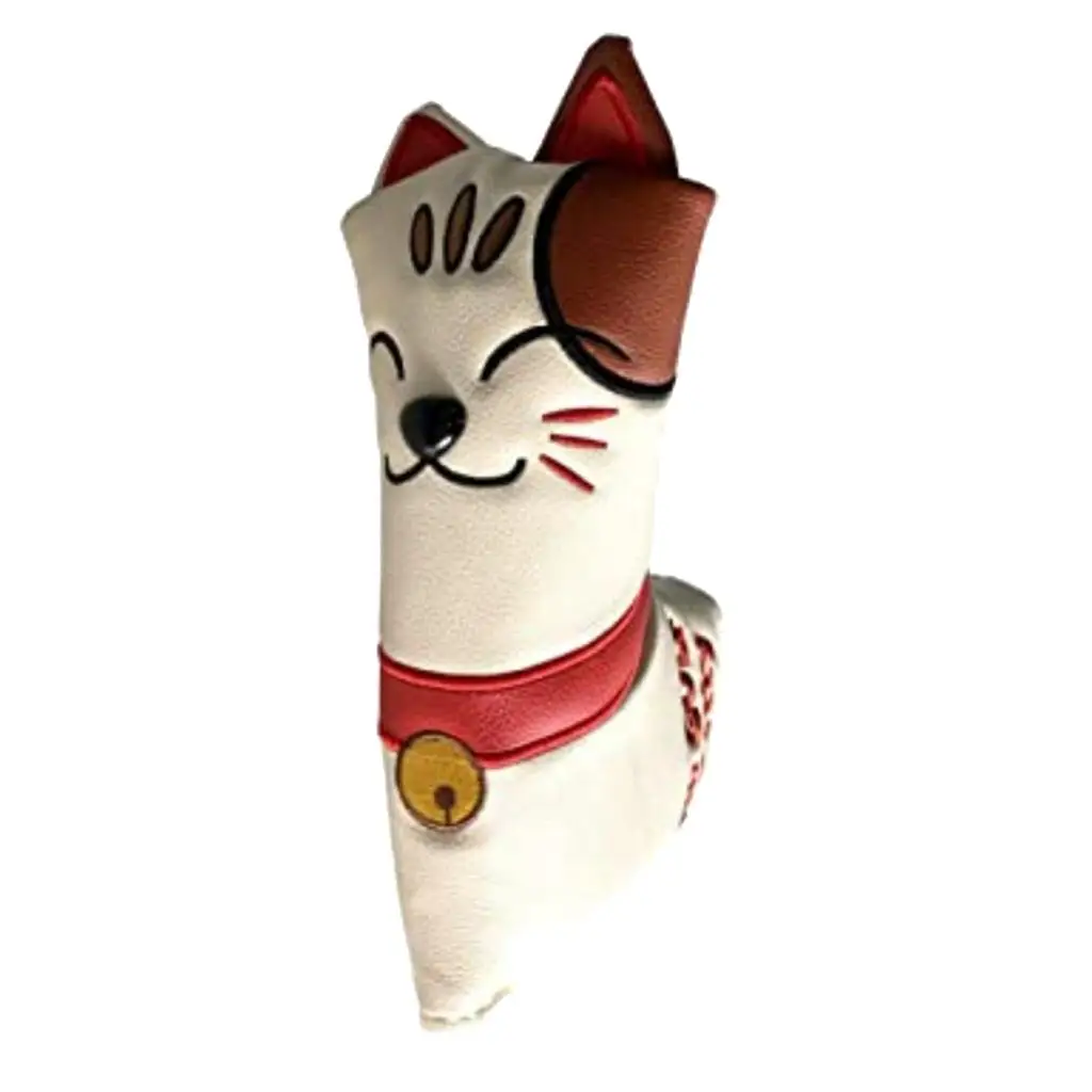 

Golf Putter Head Cover Waterproof PU Headcover Guard