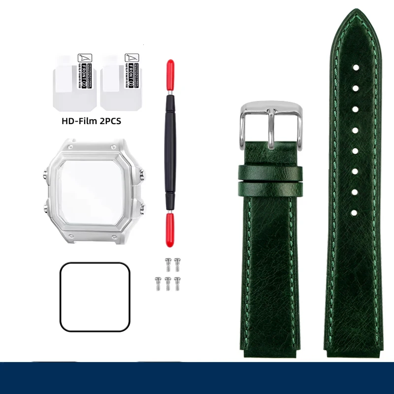 CASIO AE1200 SKXMOD フルメタル カスタム 本革ベルト付 CASIO AE1200 SKXMOD フルメタル カスタム 本革ベルト付