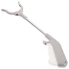 2 Pcs Stainless Steel Garbage Clip Tool Trash Picker Litter Grabber Clamps Abs Rubbish Elderly 2