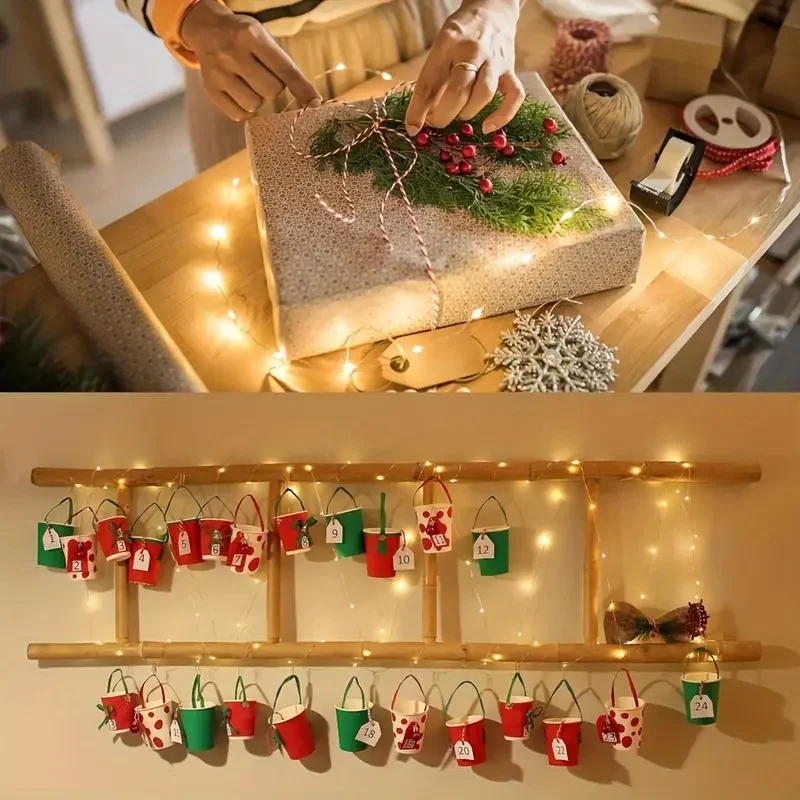 1m 2m 3m 5m 10m Light for Wedding Fairy Lighting Atmosphere Lamp bedroom Garden Christmas Halloween  Atmosphere Lamp Decoration 1