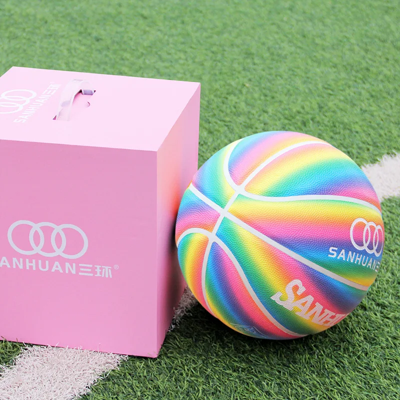 Basketball Size 5 Perfect Birthday Gift Box for Boys Girls Non-slip Surface Wear Resistant Durable Material Stylish Basketball