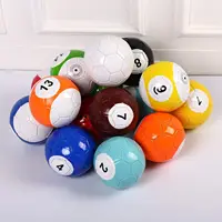 2# 3# 4# 5#16 Pcs Gaint Snookball Snook Ball Snooker Street Soccer Ball Game Huge Billiards Pool Football Sport Toy Poolball 1