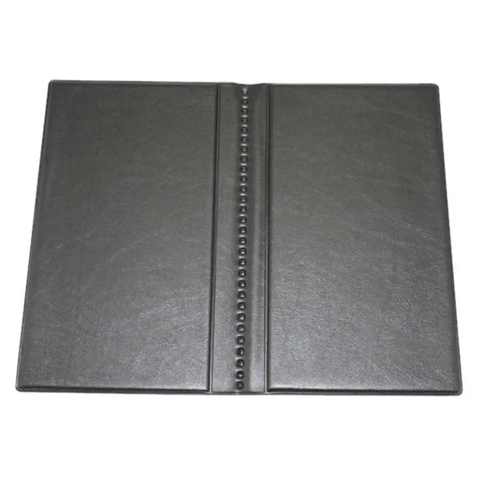 비즈니스 앨범 120 카드 PVC 얇고 가벼운 스크래치 방지 방수 카드 홀더 정리함 안전한 비즈니스 선물용 신용 카드 케이스