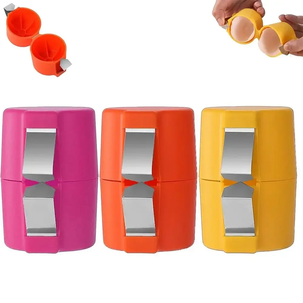Egg Shell Opener Egg Opener Kitchen Baking Tool Household Egg Peeler Stainless Steel for Cooking Camping