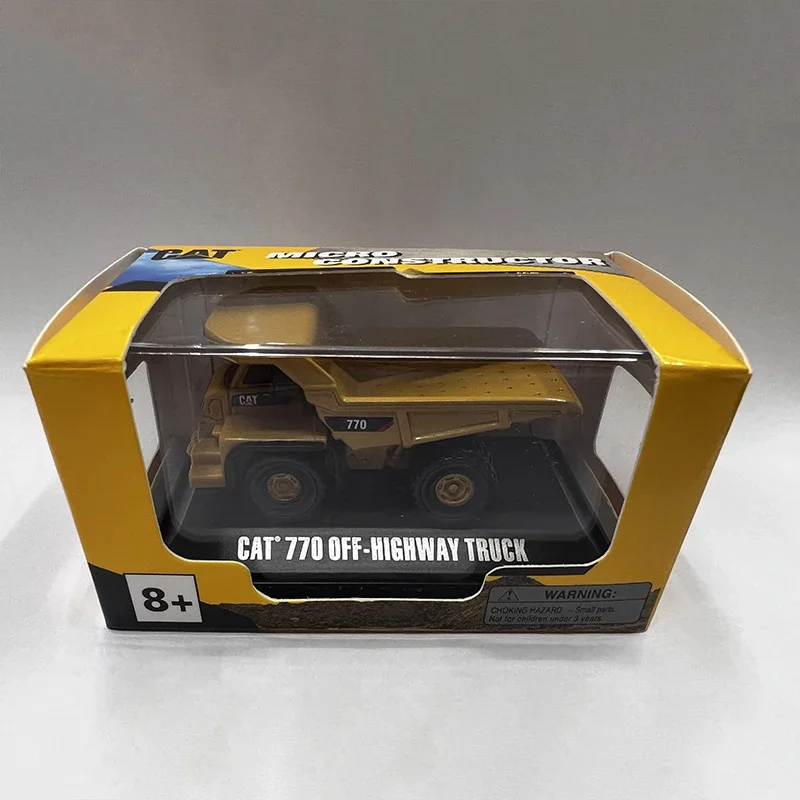 Set Joal Compact 1:50 – Camion Benne Et Grue CATERPILLAR – Boîte Fermée – Occasion