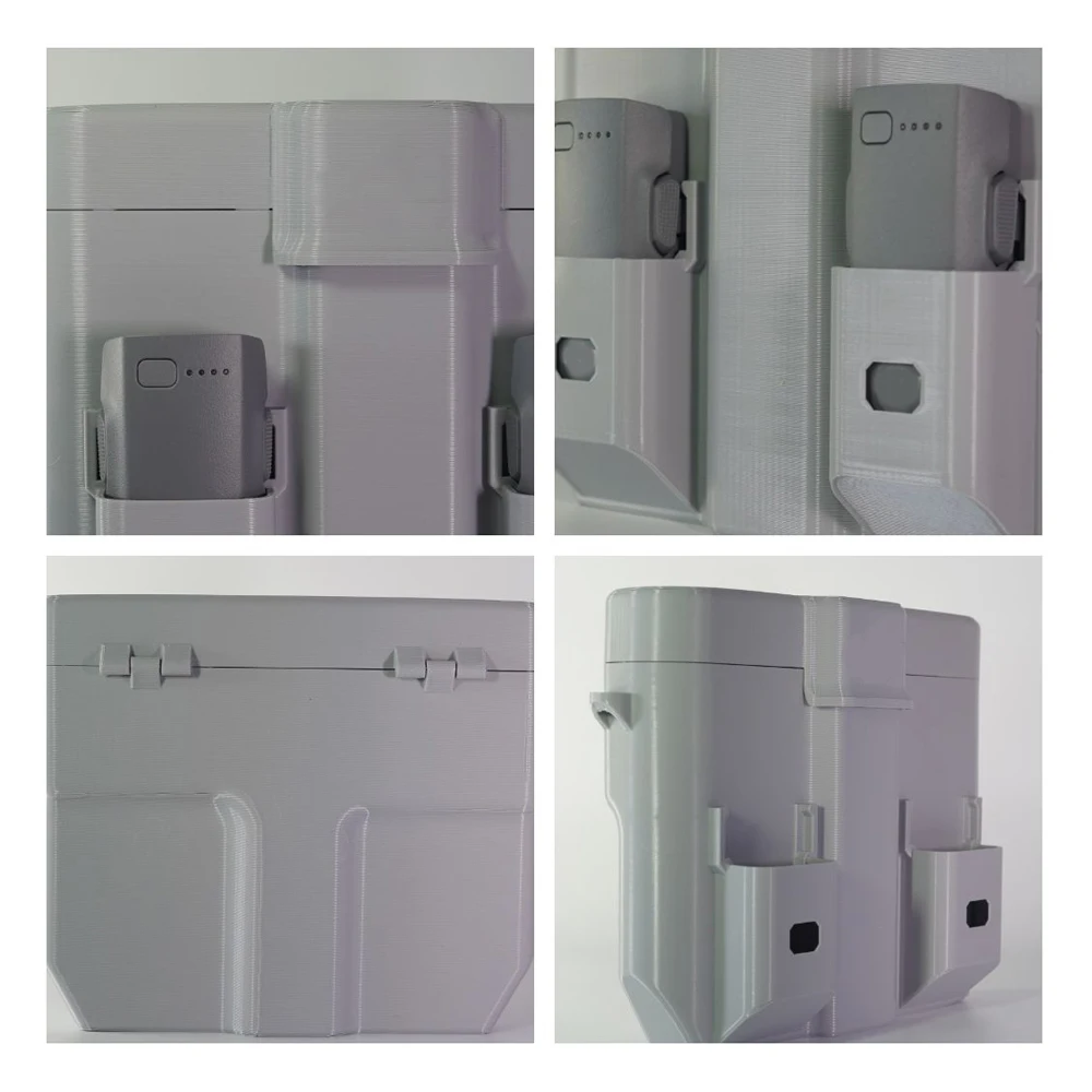 Étui de rangement rigide pour DJI Neo 2 – Coque PETG anti-pression avec compartiments piles