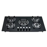 Gas Stove Cooktop High Quality LPG/NG Gas Cooktop Dual Fuel 5 Burners Gas Stove 1